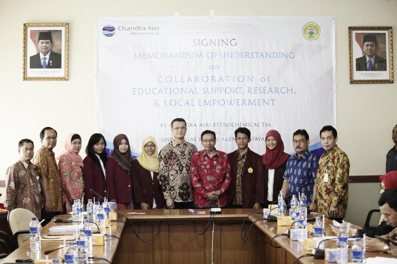 MoU Signing CAP – Untirta