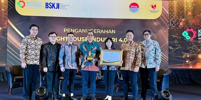Chandra Asri Group Awarded as National Lighthouse Industry 4.0