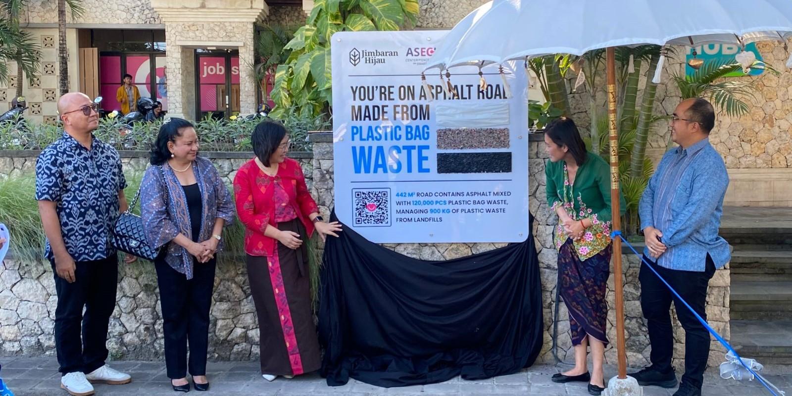 Chandra Asri Group Built National Plastic Asphalt Showcase in Bali