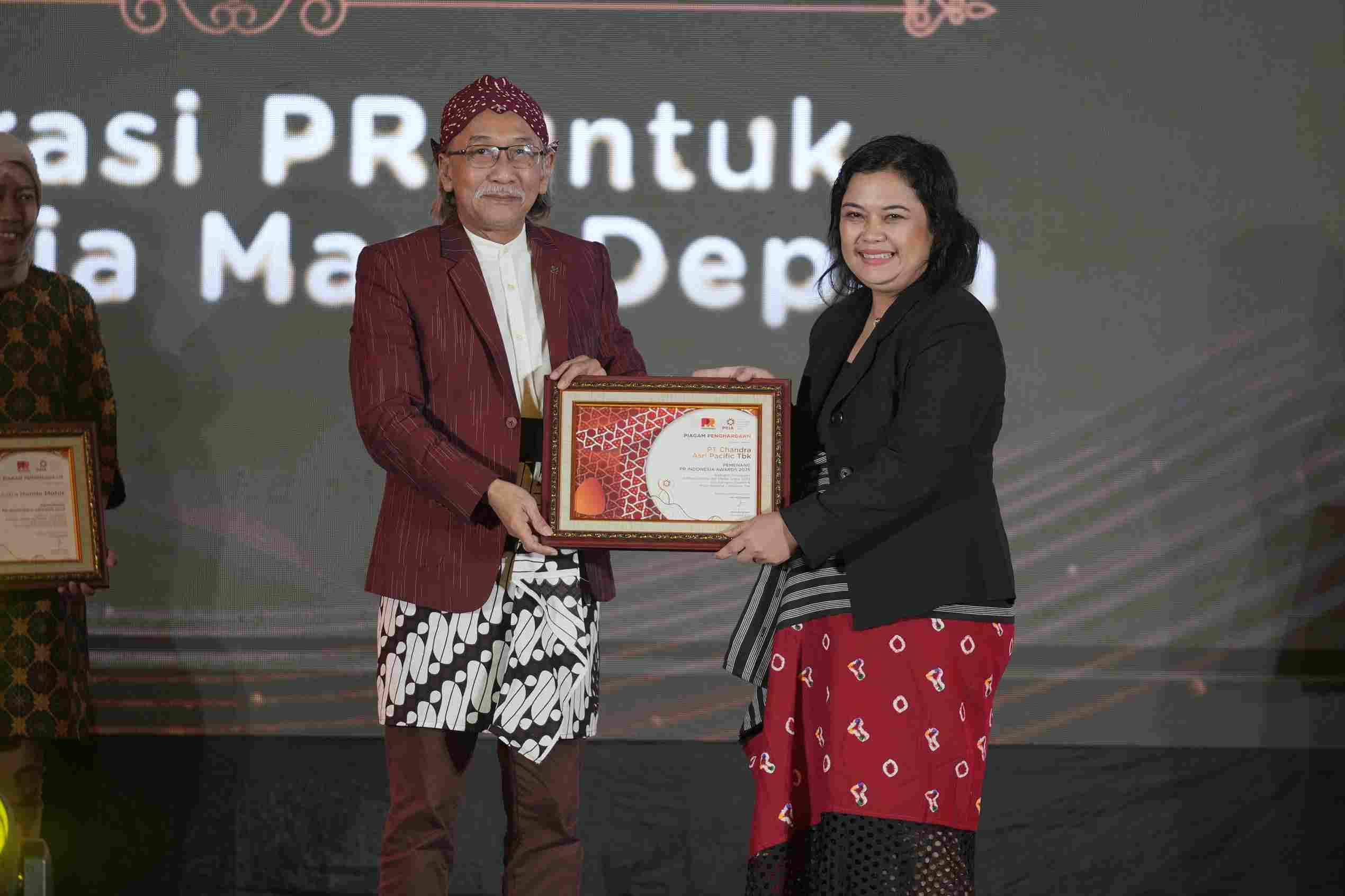 Chandra Asri Group Wins the 2025 PRIA Award