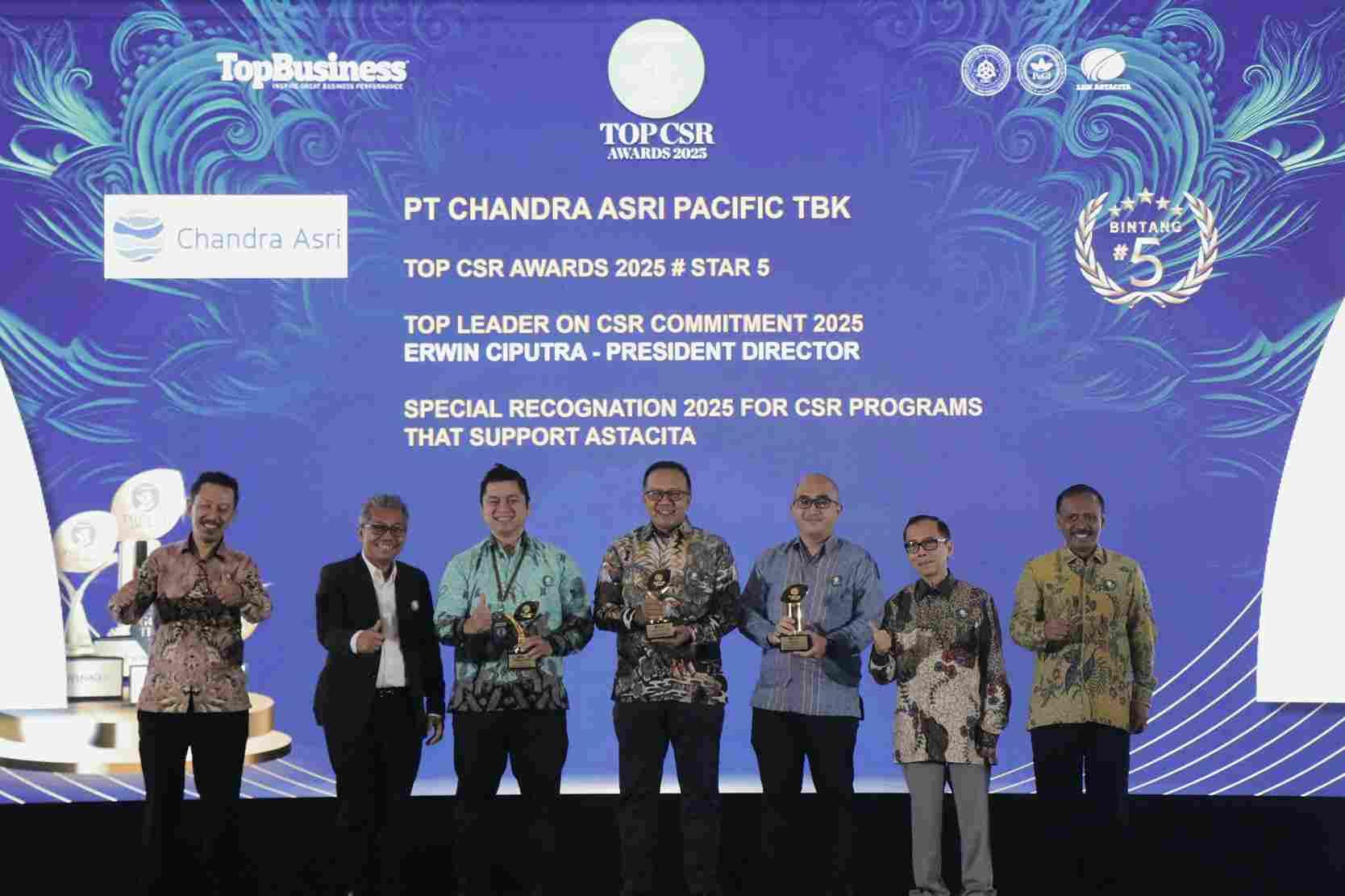 Chandra Asri Group Receives Top CSR Awards 2025