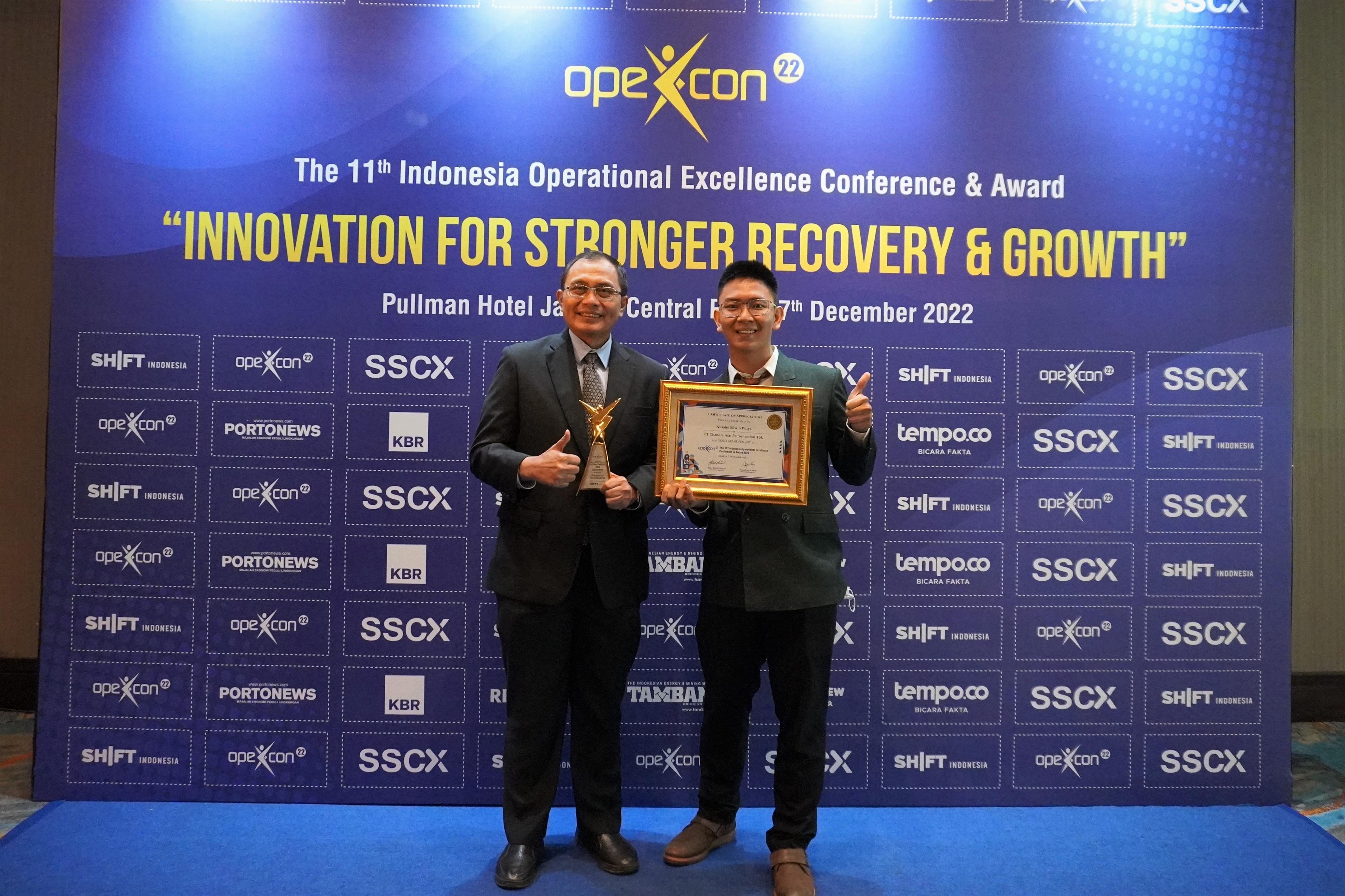 MoEF Announced PROPER 2022, Two Chandra Asri Plants Acquired Green Rating for the Second Time
