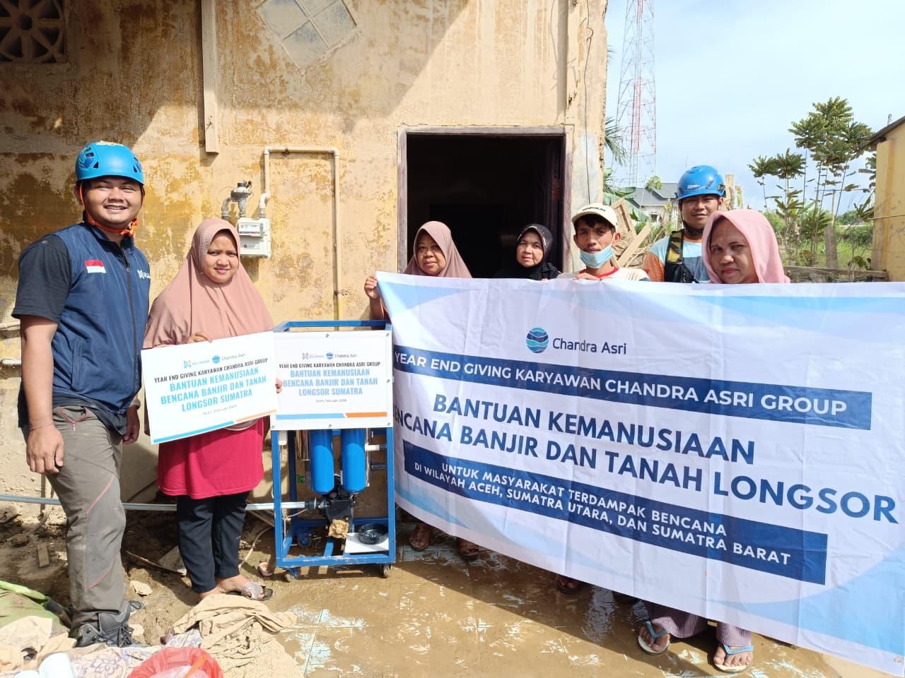 Chandra Asri Group Strengthens Post-Disaster Recovery Support in Sumatra