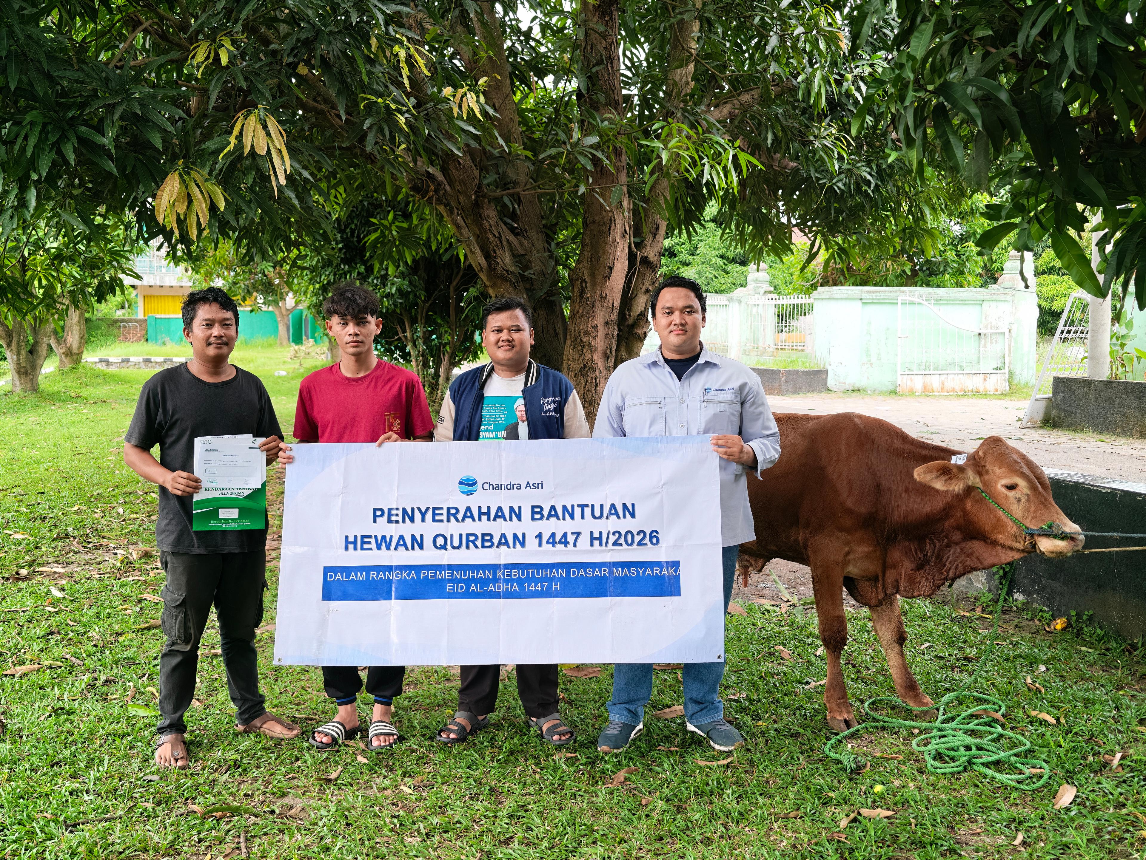 Chandra Asri Group Donates 98 Sacrificial Animals to Communities Surrounding Its Operations for Eid al-Adha 1447 H/2026