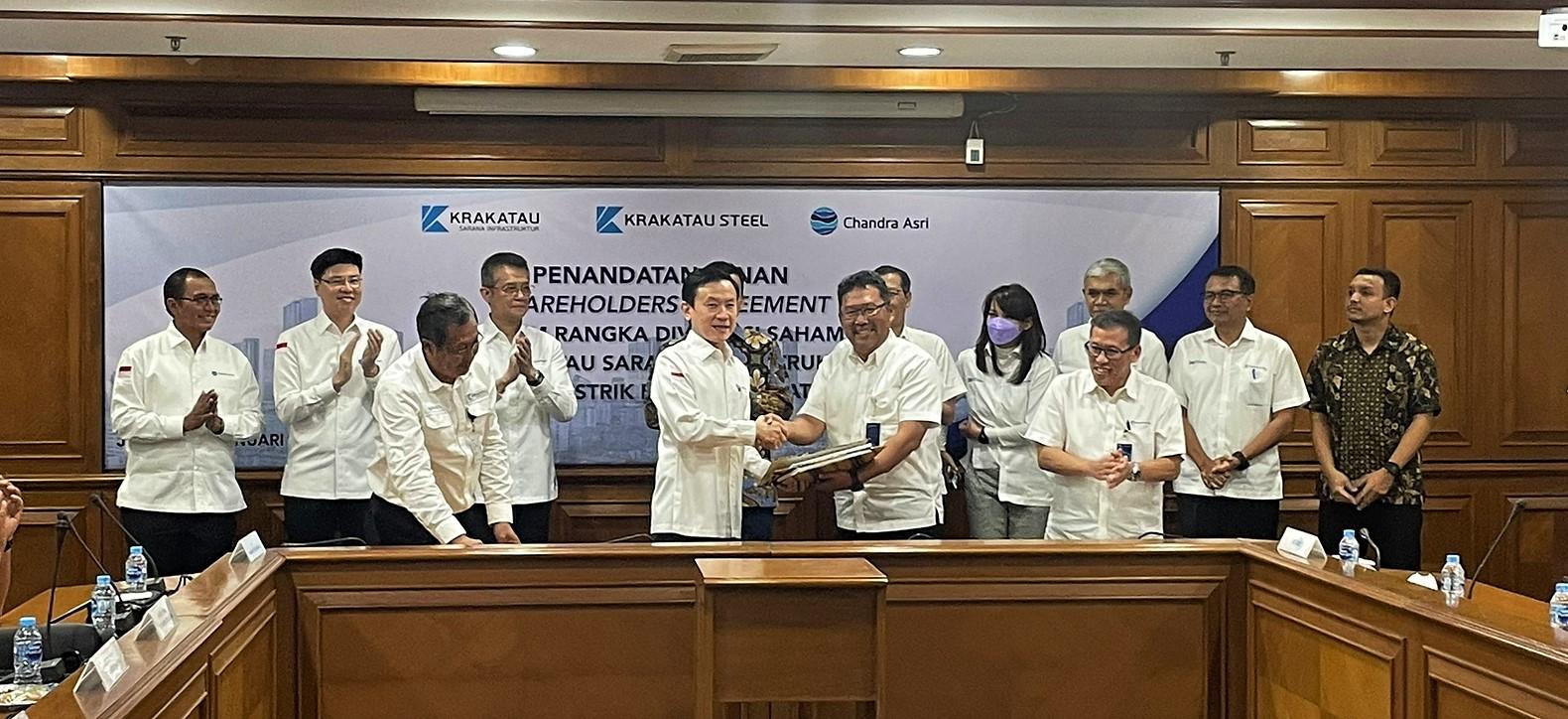 Chandra Asri Signs Sale and Purchase Agreement of Krakatau Steel's Subsidiary Shares