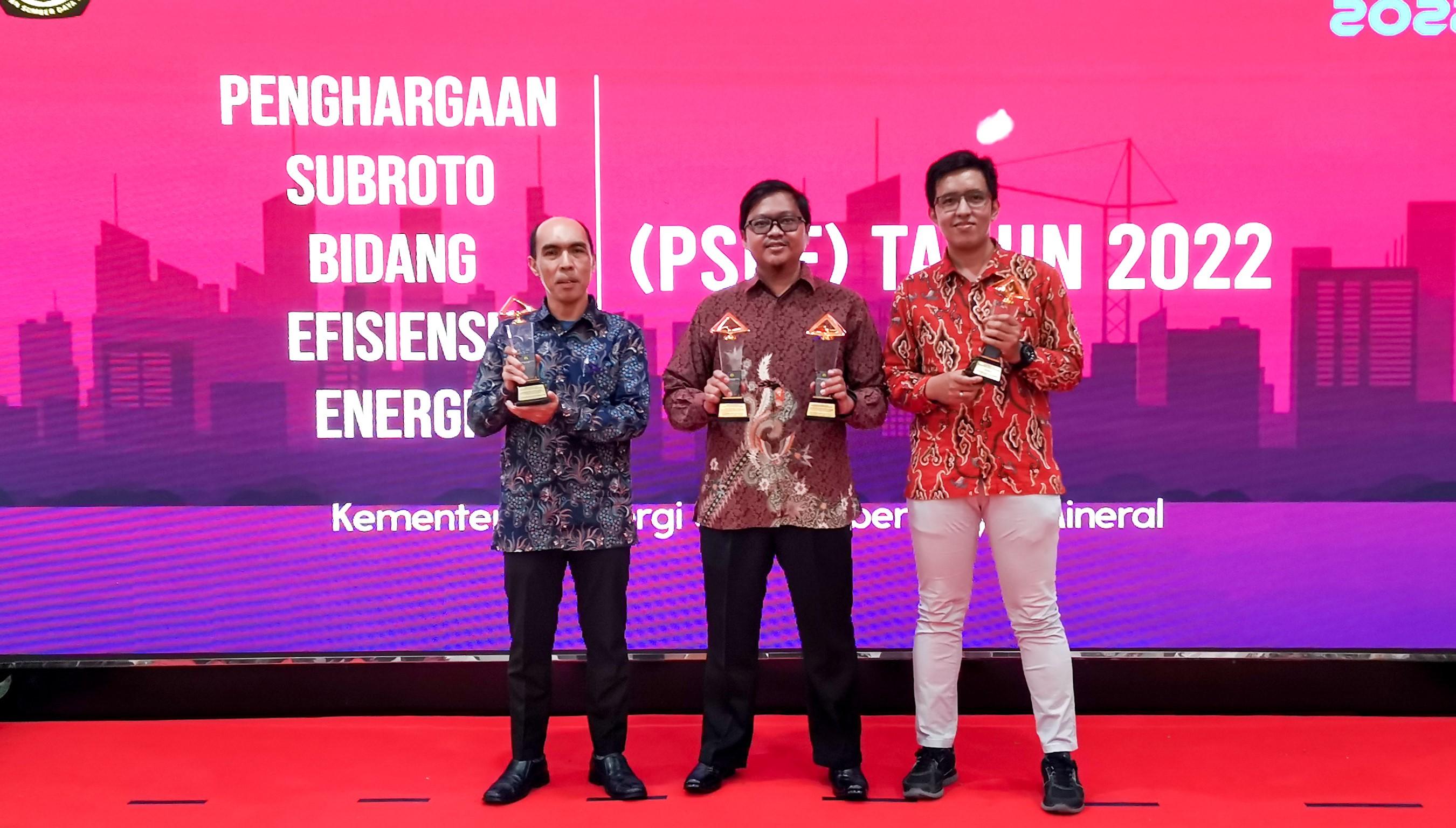 Chandra Asri Takes Home 4 Trophies in the Subroto Energy Efficiency Award 2022