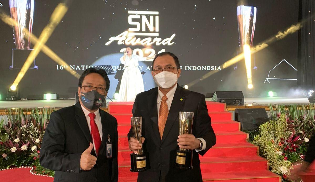 Berkomitmen dalam Menjaga Mutu dan Standar Produk, Chandra Asri Raih SNI Award 2021