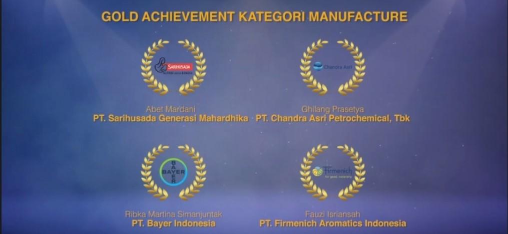 Chandra Asri Achieved Gold and Bronze Awards at the OPEXCON 2020