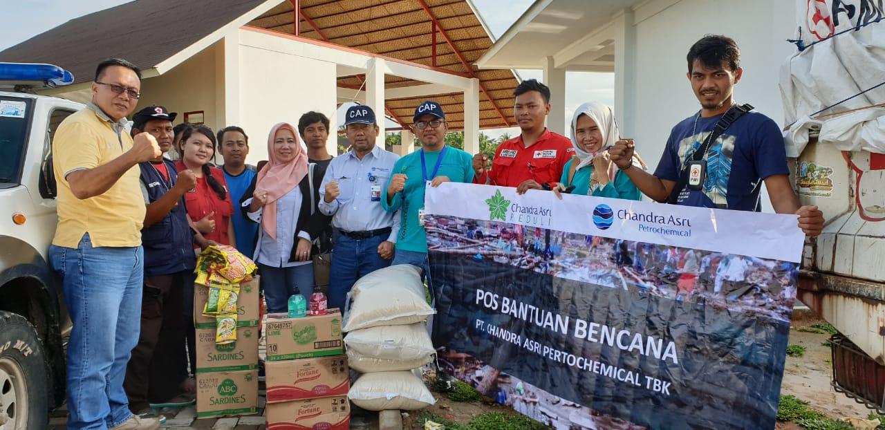 Chandra Asri Berikan Bantuan Untuk Korban Tsunami Anyer dan Banten