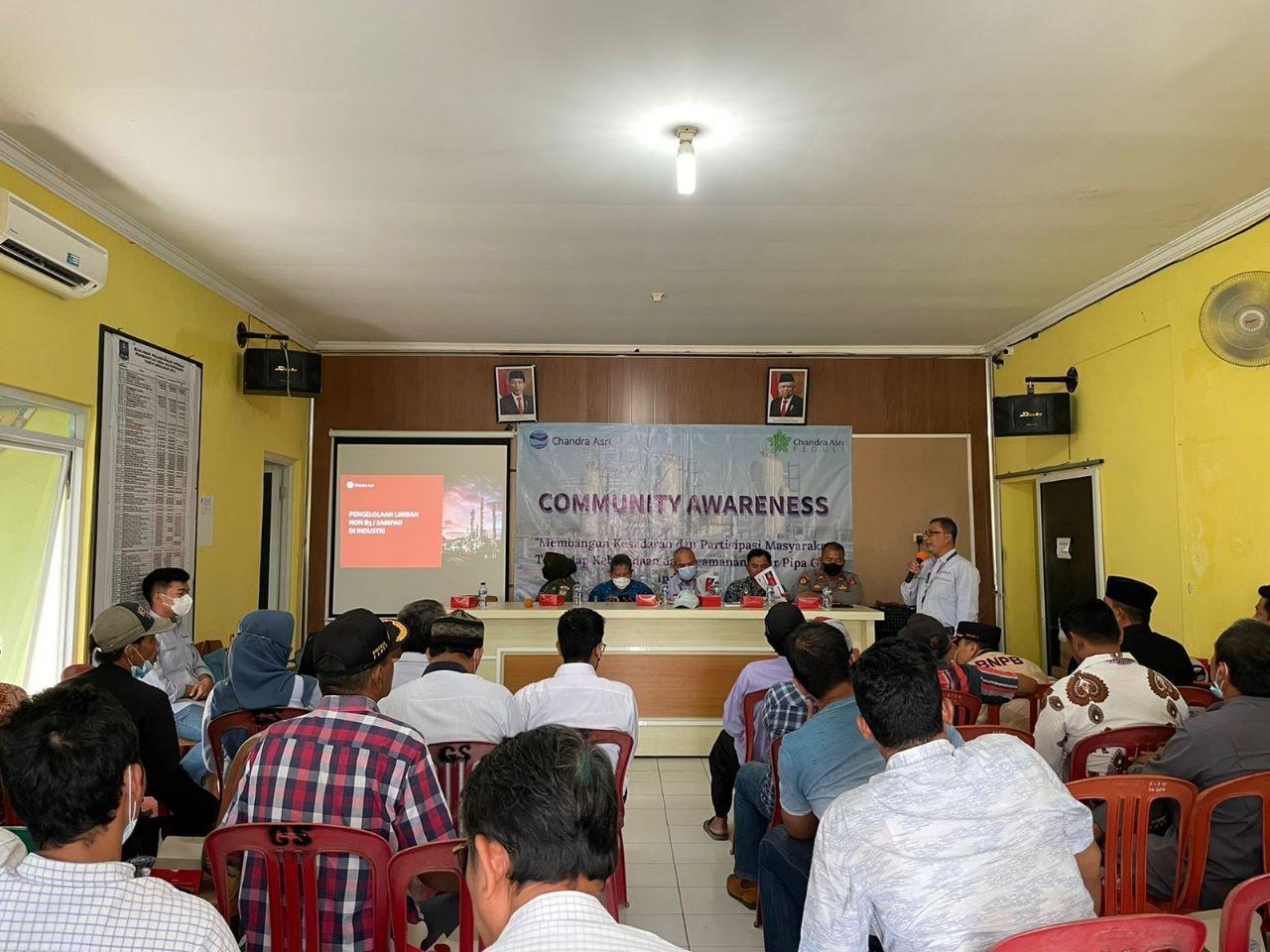Chandra Asri Held Community Awareness in Bojonegara