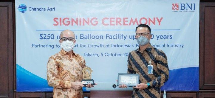 USD 250 Million Balloon Payment Facility from BNI for Chandra Asri’s Business Expansion and Growth