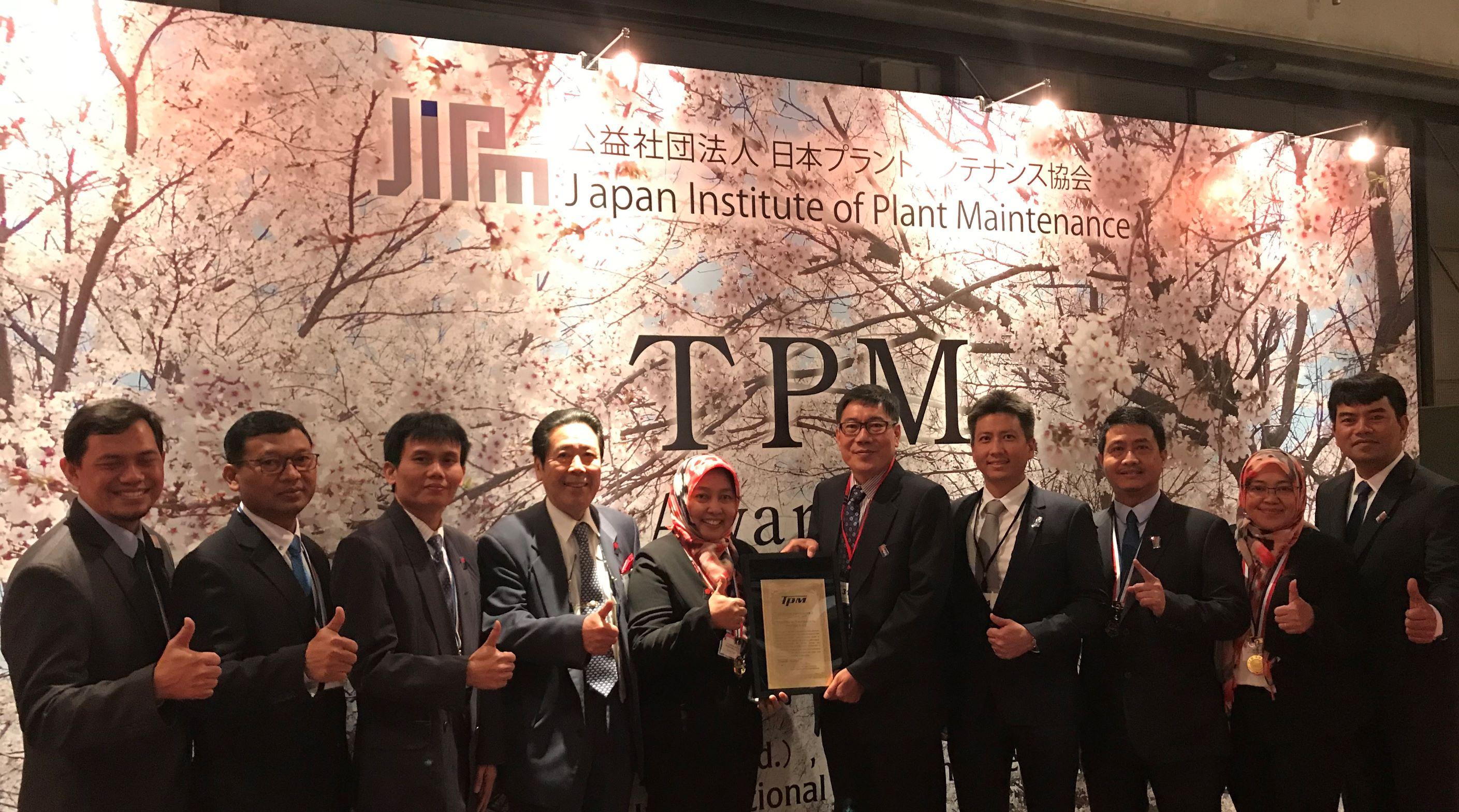 CAP Received TPM Award in Kyoto for Its Polymer Plant