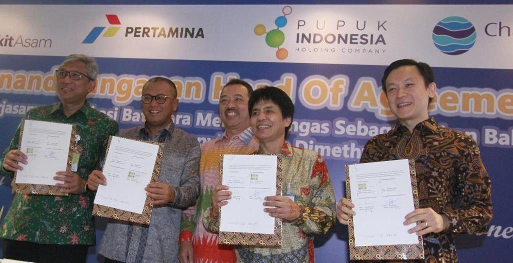 Signing Head of Agreement of Downstream Coal