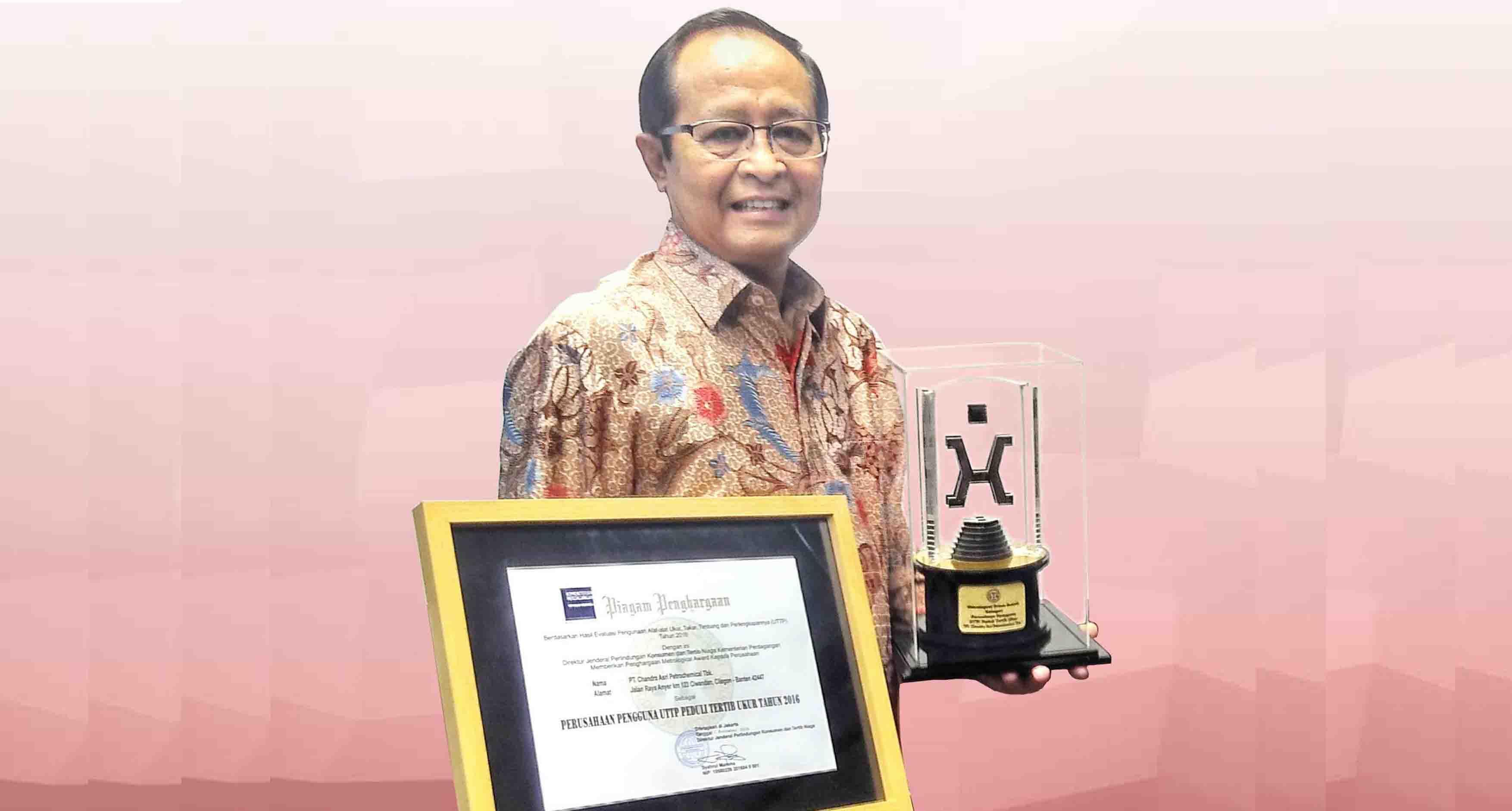 CAP Raih Metrological Prime Award 2016