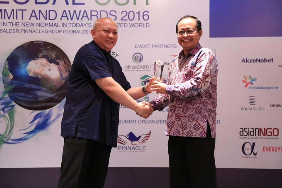CAP Won Gold Award at the Global CSR Award 2016