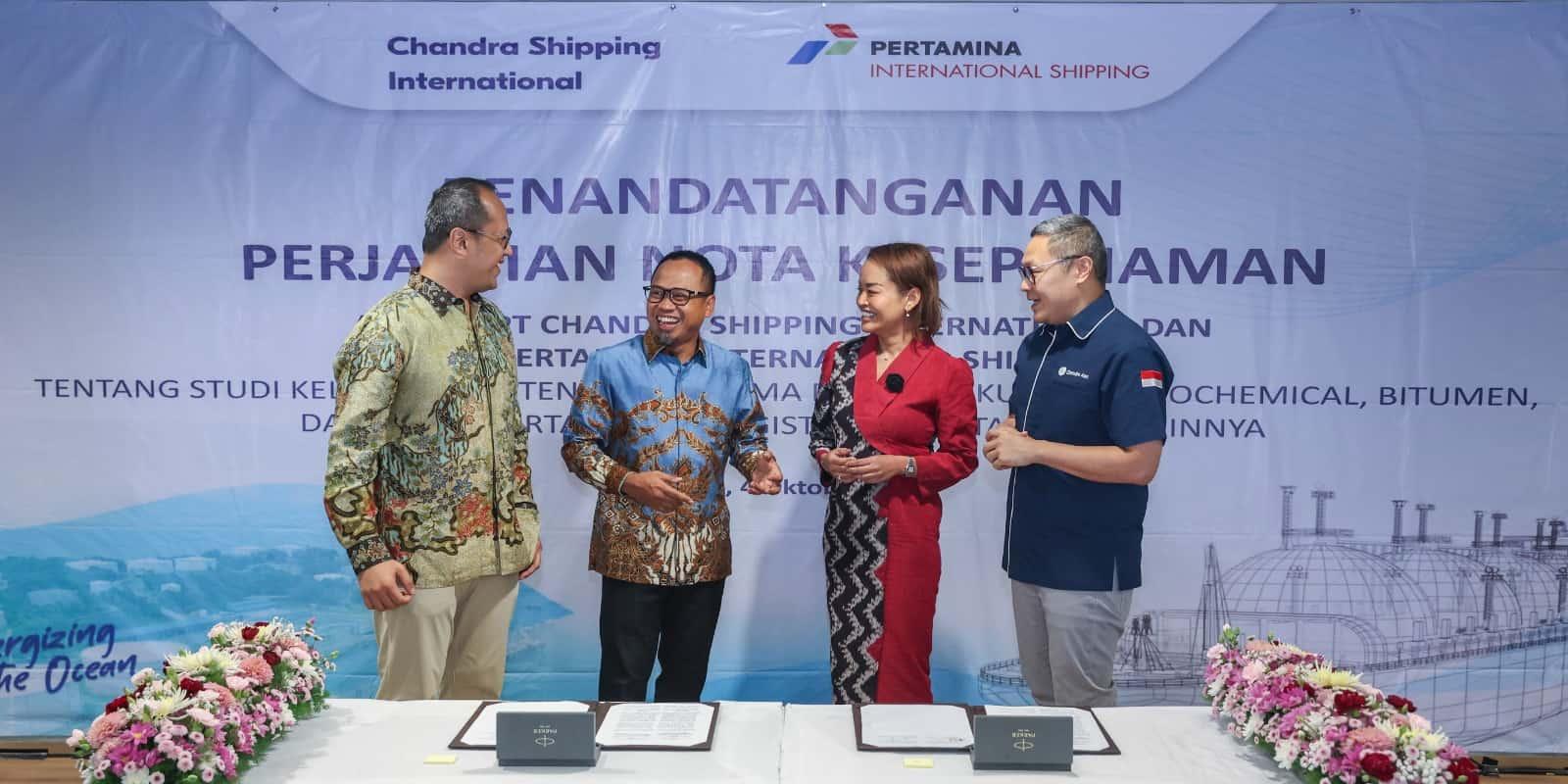 CSI dan PIS Jajaki Peluang Kolaborasi Transportasi & Logistik Angkutan Laut Global