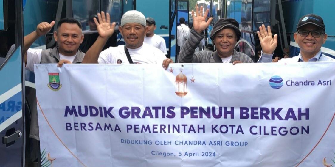 Chandra Asri Group Supports the Homecoming Program by the Cilegon City Government