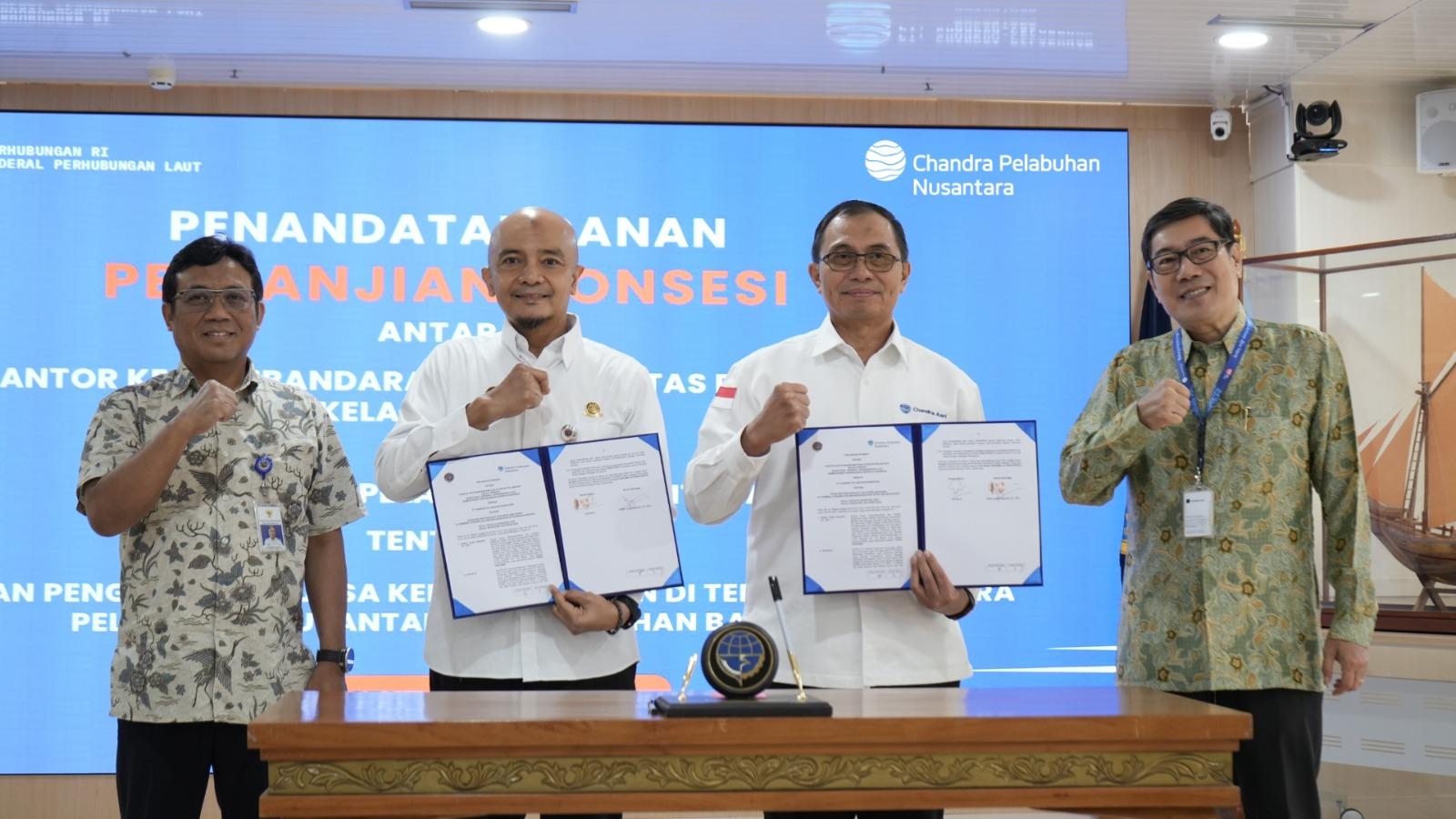 Chandra Asri Group dan KSOP Kelas I Banten Perkuat Ekosistem Logistik melalui Konsesi Pelabuhan