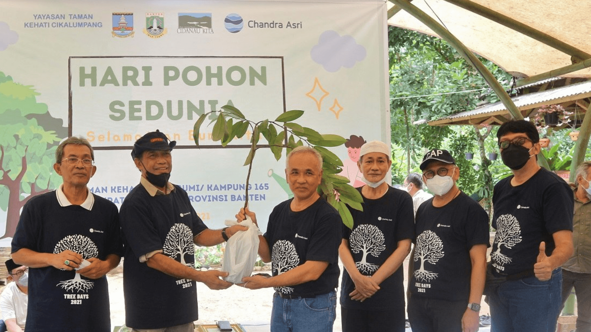 Planting 600 Trees in Commemoration of World Tree Day