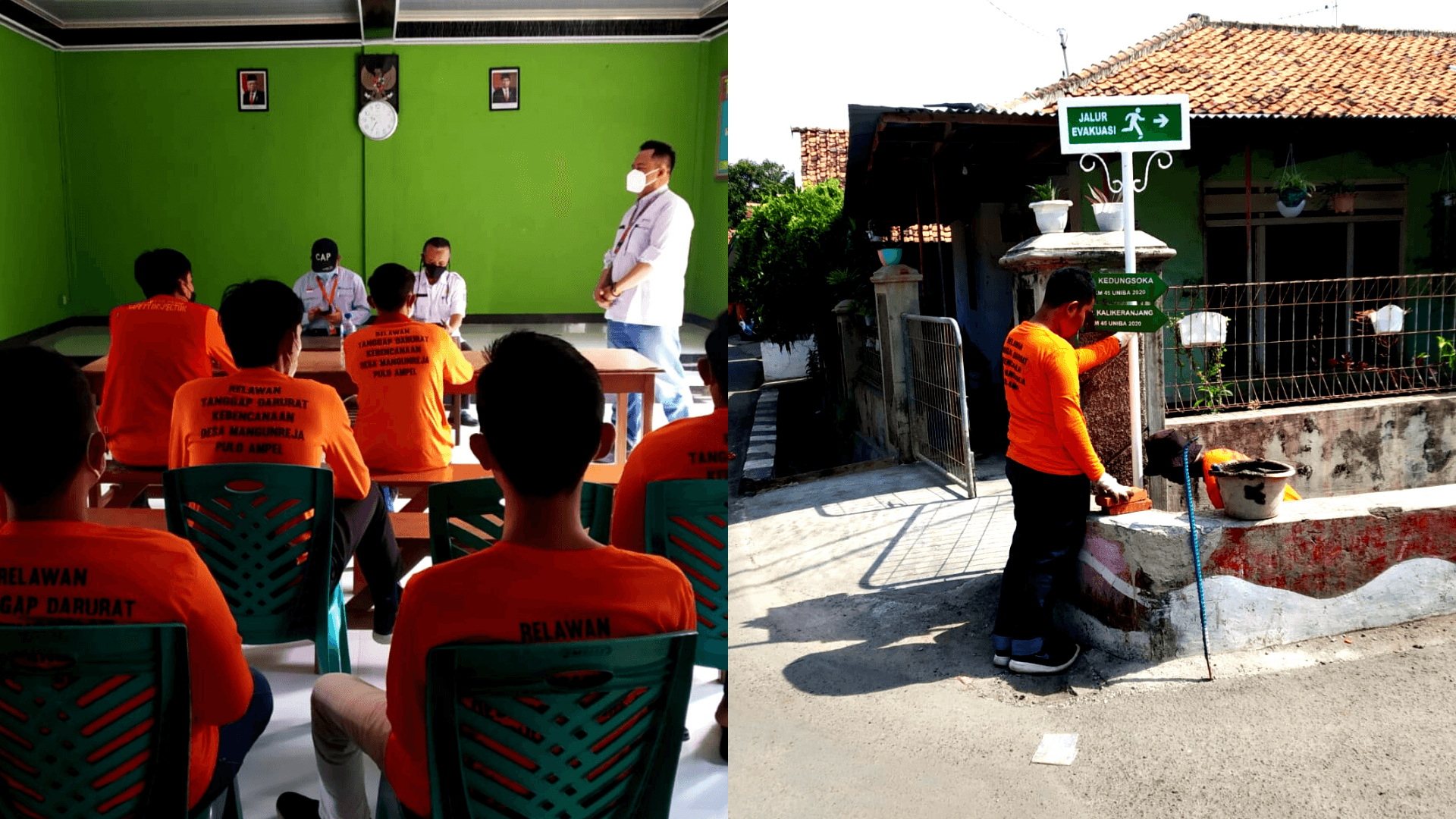 Kegiatan Tanggap Darurat Kebencanaan di Desa Mangunreja