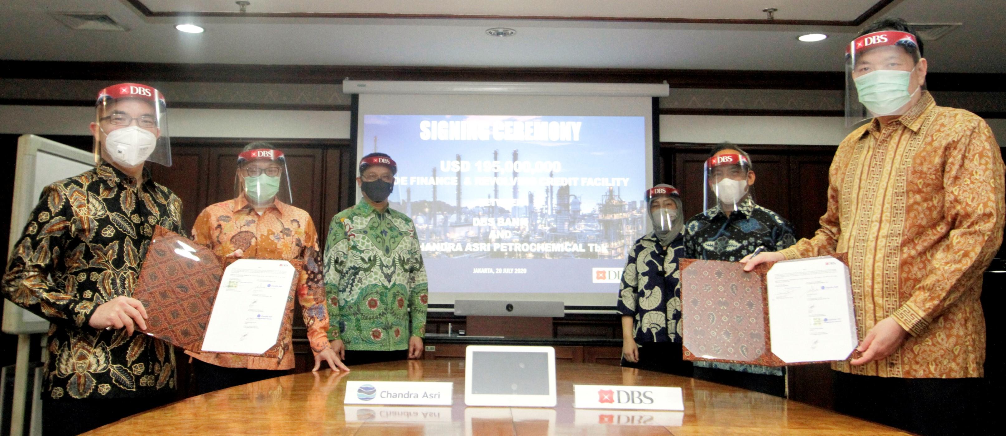 Chandra Asri Peroleh Pinjaman Pembiayaan senilai USD195 Juta dari Bank DBS